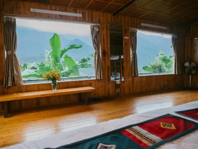 花园景家庭房 — H'Mong Cát Cát Homestay